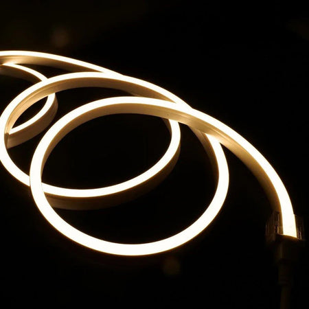 Warm White Neon Flex 2800K 24V 10x20mm IP67 Waterproof 20m — view 5 — House of LEDs UK