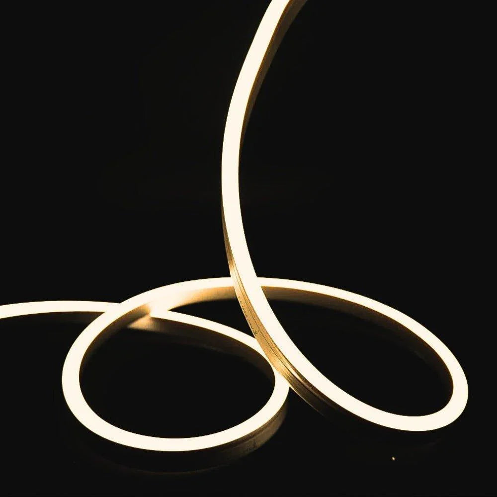 Warm White Neon Flex 2800K 24V 10x20mm IP67 Waterproof 20m — view 4 — House of LEDs UK