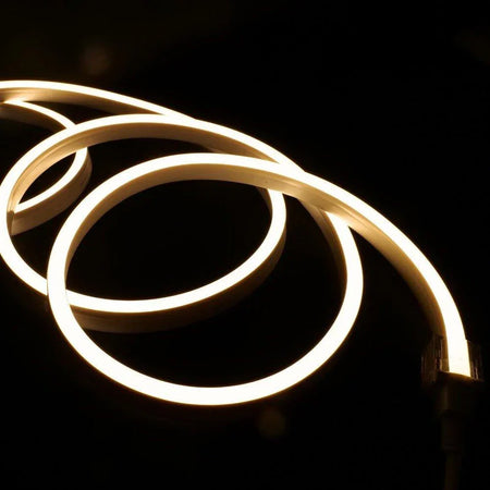 Warm White Neon Flex 2800K 24V 10x20mm IP68 Waterproof 20m — view 4 — House of LEDs UK