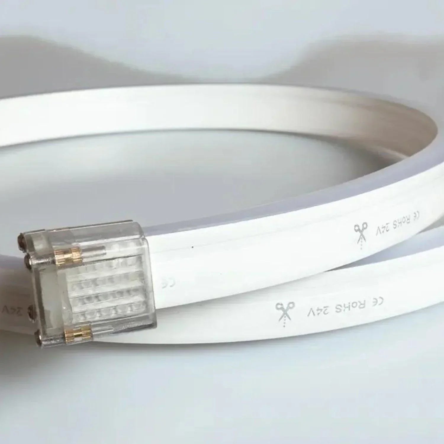 Warm White Neon Flex 2800K 48V 10x20mm IP67 Waterproof 50m - House of LEDS