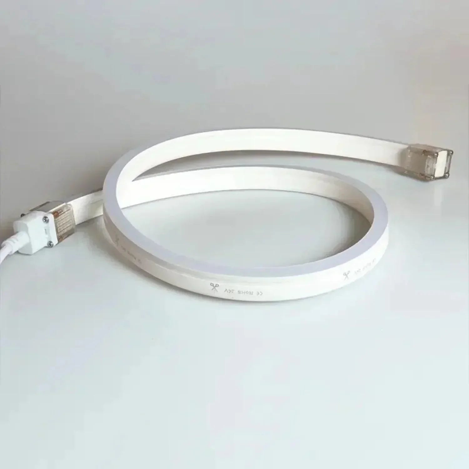 Warm White Neon Flex 2800K 48V 10x20mm IP67 Waterproof 50m - House of LEDS