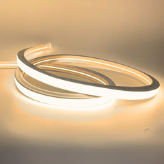 Warm White Neon Flex 3000K 16x16mm 220V 240V Top Bending 20cm Cutting IP65 Waterproof with UK Plug - House of LEDS