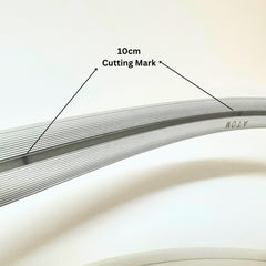 Warm White Neon Flex 3000K 16x16mm 220V 240V Top Bending IP65 10cm Cut with UK Plug - House of LEDS