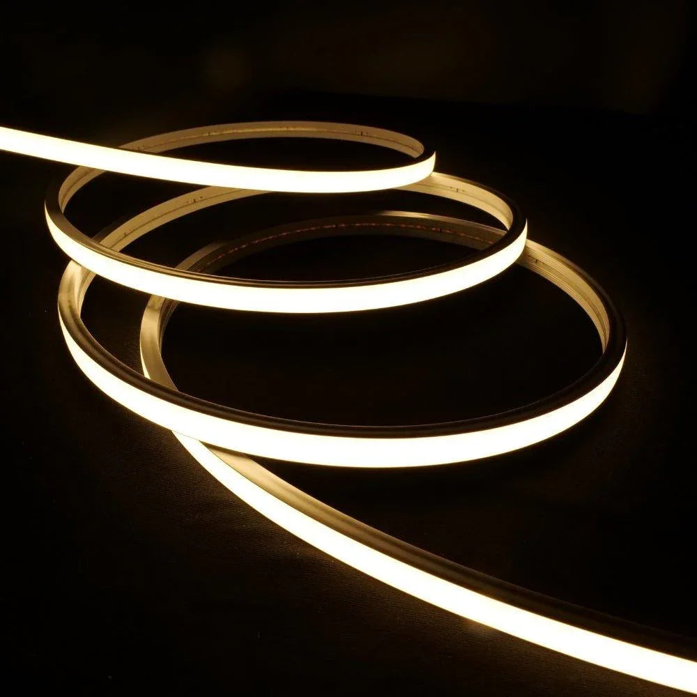 Warm White Neon Flex 3000K 24V Top Bend 10x6mm IP65 Waterproof 280LEDs/m — view 2 — House of LEDs UK