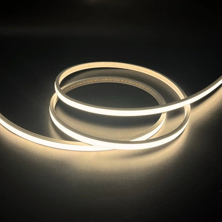 Warm White Neon Flex 3000K 24V Top Bending 10x6mm IP65 Waterproof 280LEDs/m — view 2 — House of LEDs UK