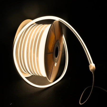 Warm White LED Neon Flex 220V 240V Wireless 8x16mm 120LEDs/m IP65 with UK Plug — view 3 — House of LEDs UK