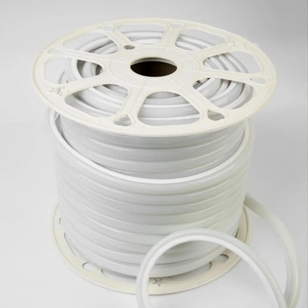 Cool White Neon Flex 16x16mm D Shape Top Bend 120LEDs/m 220V 240V IP65 with UK Plug — view 12 — House of LEDs UK