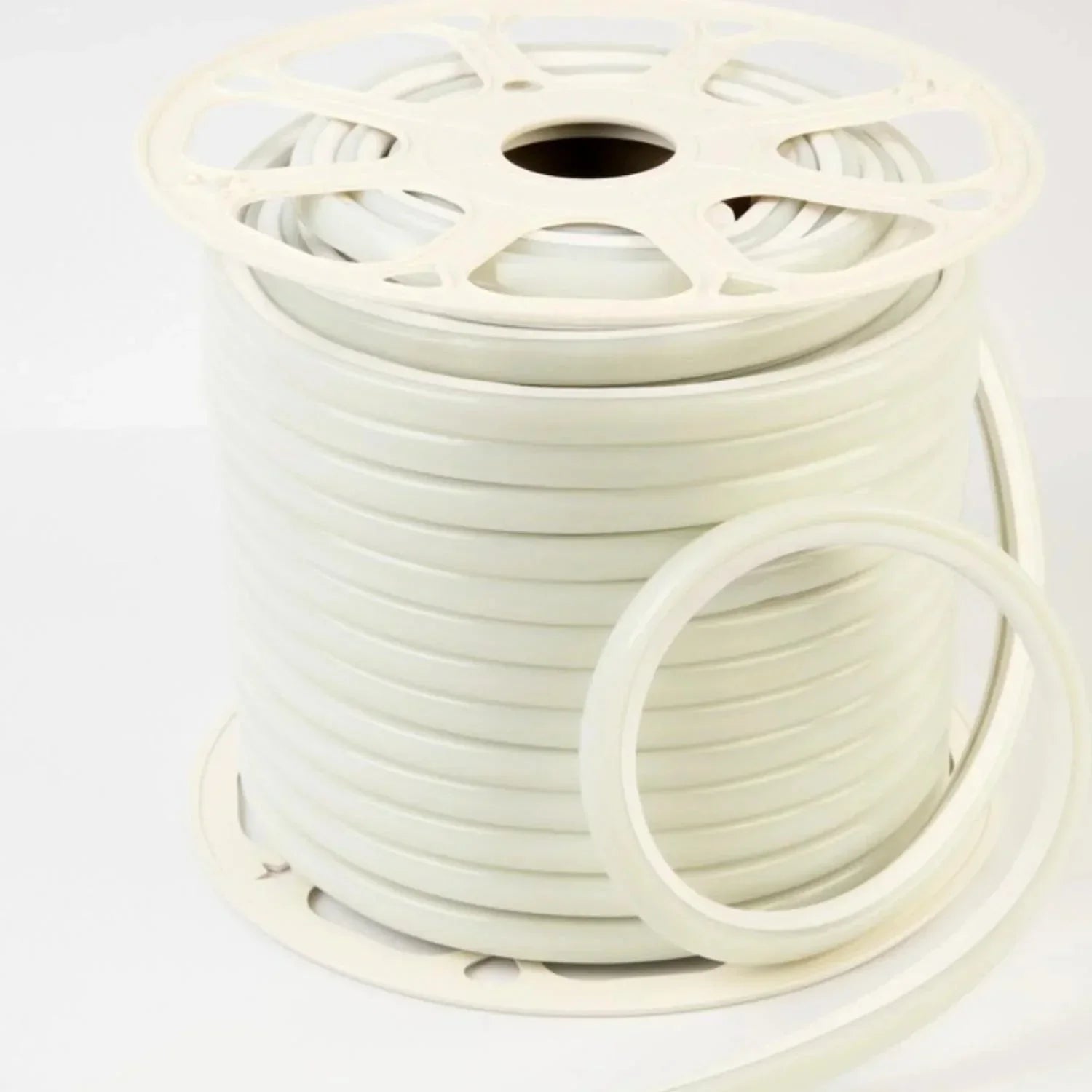 Cool White Neon Flex 16x16mm D Shape Top Bend 120LEDs/m 220V 240V IP65 with UK Plug — view 13 — House of LEDs UK