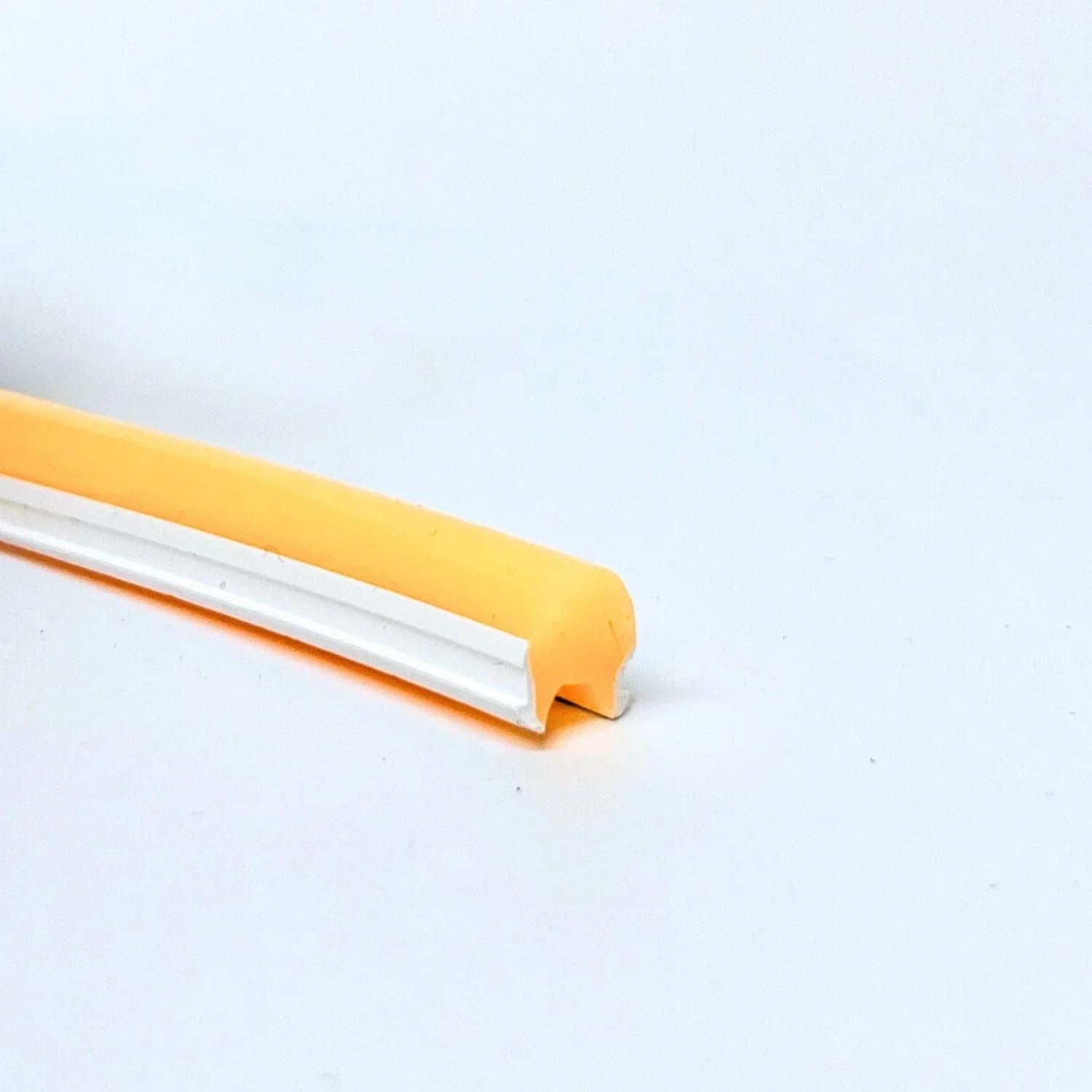 Yellow Silicone Neon Flex Tube Diffuser Body for LED Strip Lights Neon Signs 8mm — House of LEDs UK