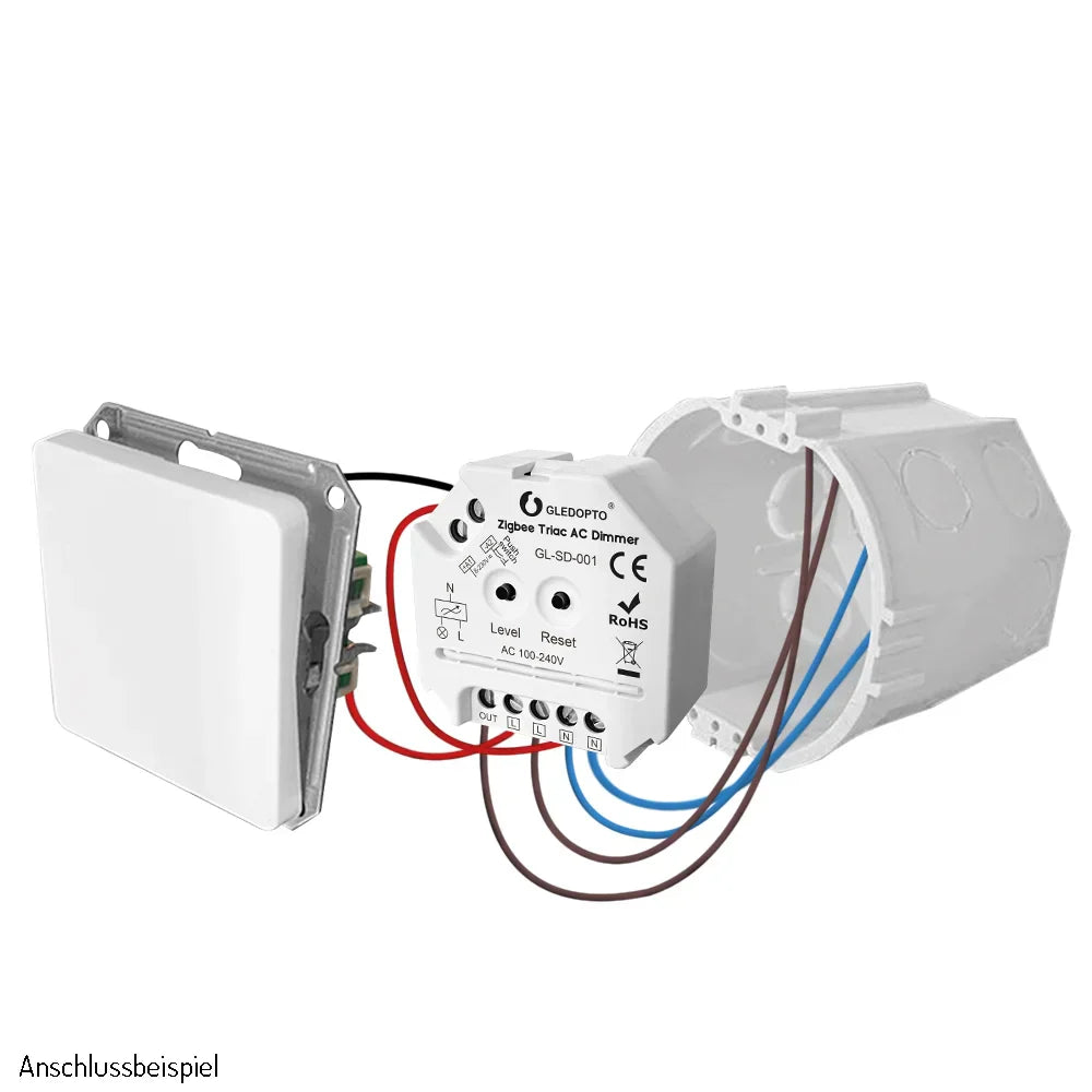 GLEDOPTO ZigBee Triac AC 100 - 240V Dimmer GL-SD-001 — view 5 — House of LEDs UK