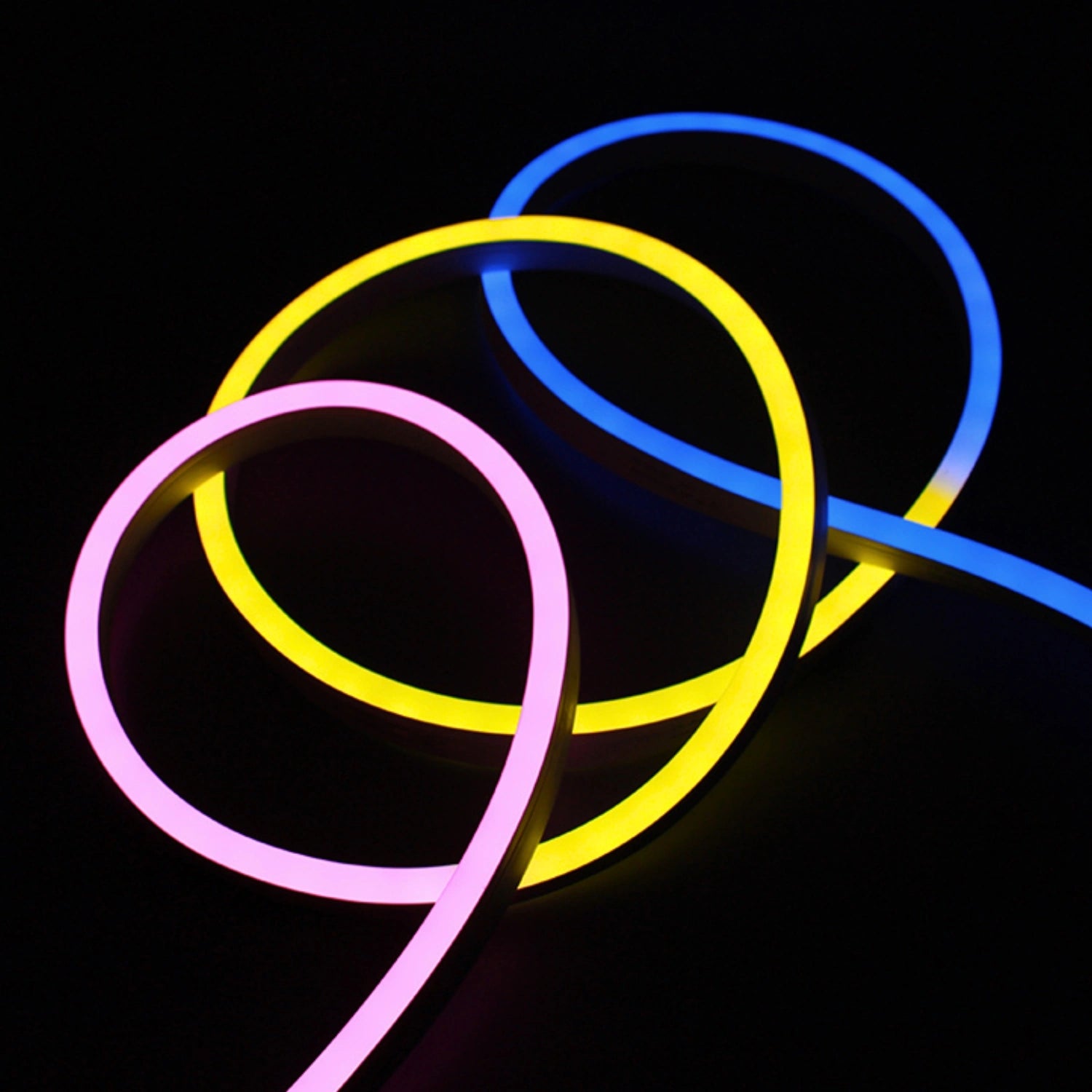 Addressable colour-changing LED pixel lighting